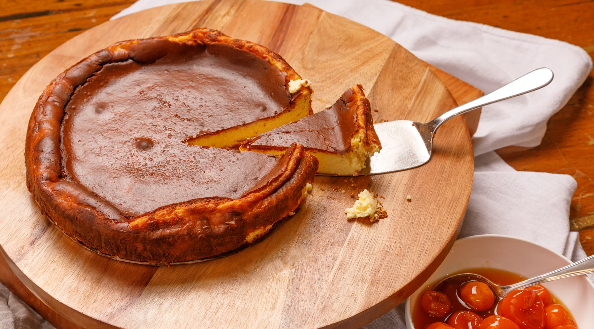 Classic Burnt Basque Cheesecake